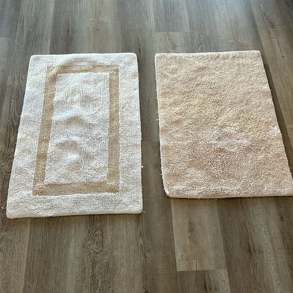 Bathroom rugs - two for one deal!